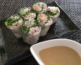 豚しゃぶ生春巻き～昆布酢のマヨポンソース作り方7写真