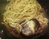 洋風煮込みハンバーグ　スパゲッティ添え作り方10写真