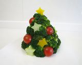 ブロッコリーで作る簡単クリスマスツリー作り方6写真