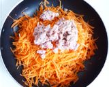 ツナ缶をオイルごと使ってにんじんしりしり作り方2写真