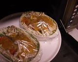 グラタン皿で鮭のちゃんちゃん焼き作り方4写真