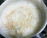 余ったそぼろ肉で★中華風味お粥！作り方3写真
