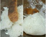 焦がし醤油トンカツの天むす（ミニ）作り方1写真
