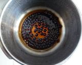 ブラックタピオカと白いんげん豆のぜんざい作り方2写真