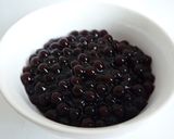 ブラックタピオカと白いんげん豆のぜんざい作り方3写真