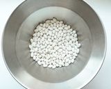 ブラックタピオカと白いんげん豆のぜんざい作り方4写真