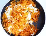 にんじんしりしりと豆腐のチャンプルー作り方2写真