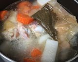 手羽元、大根、人参のこってり煮作り方2写真