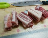甘めのやさしい味付け！豚バラ大根！作り方2写真