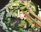 たらこ焼うどん作り方2写真