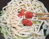 たらこ焼うどん作り方4写真