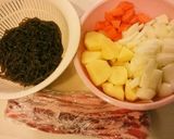 誰でも簡単 めんつゆヘルシー肉じゃが作り方1写真