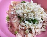 鍋の季節に簡単コリコリ食感の鶏つくね作り方1写真