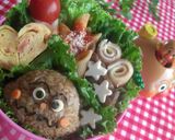 カレーパンマン　キャラ弁作り方6写真
