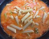 全粒粉ペンネのスープグラタン作り方3写真