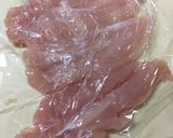 ささみの甘辛ゴマ焼き作り方1写真