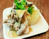 豚しゃぶと大根ステーキ～胡麻ドレ添え～作り方10写真