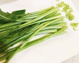 かぶの葉っぱのふりかけ わさび風味作り方1写真