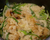 焼きネギとちくわの炊き込みご飯作り方8写真