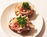 マグロたたきで簡単カナッペ作り方5写真