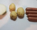 単身赴任向 ジャーマンポテト作り方1写真