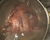鯛のあら炊き作り方1写真