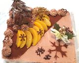 簡単クリスマスデコレーションケーキ作り方13写真