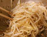 茹でもやし、オリーブ油＆醤油＆しょうが。作り方3写真