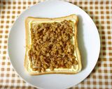 簡単☆納豆トースト作り方3写真