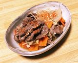 ☆細切れ肉と野菜の甘薄煮☆作り方4写真