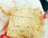 豆腐の、大葉と肉巻き揚げ作り方3写真