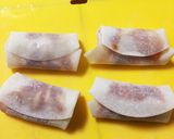 魚肉ソーセージとチーズのくるくる巻き❤作り方3写真