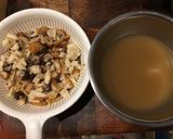 おでんリメイク☆煮汁で炊き込みご飯作り方3写真