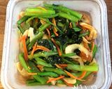 小松菜あるもの常備菜作り方5写真