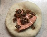 簡単フルーツクリームチーズパン♫作り方3写真
