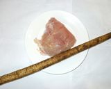 ごぼう汁♪鶏肉の味噌汁♪ダシなし簡単作り方1写真