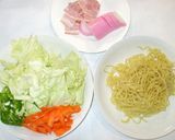 電子レンジで皿うどん♪簡単作り方3写真