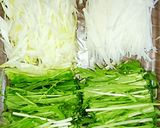 水菜と鯛のサラダ作り方1写真