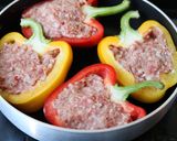 パプリカの肉詰め　オーブン焼き作り方4写真