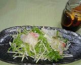 水菜と鯛のサラダ作り方5写真