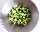 きゅうりと胡麻の小鉢作り方1写真