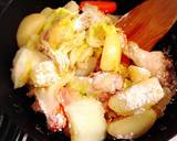 骨つき肉とほうれん草のクリームシチュー♡作り方4写真