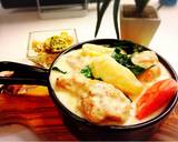 骨つき肉とほうれん草のクリームシチュー♡作り方7写真