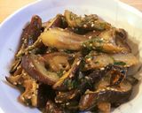 大葉と茄子の甘辛味噌炒め‼︎作り方3写真