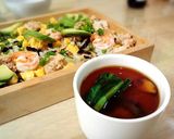 湯煎で簡単　究極のなめらか茶わん蒸し作り方5写真