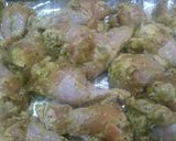 手羽元のバジル風味焼き作り方2写真