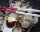 豚ひき肉と里芋の旨炒め作り方4写真