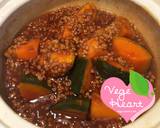 かぼちゃと大豆ミートのとろとろあんかけ作り方5写真