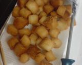 揚げパンとかぼちゃで★ホットサラダ作り方1写真