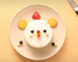 離乳食 くまちゃんサンタケーキ作り方6写真